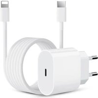 Chargeur Rapide - Iphone - 20w - 1m Usb C - Durabilité - Charge Rapide