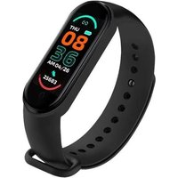 MONTRE BLUETOOTH-MONTRE INTELLIGENTE ,Black--Bracelet connecté M6 pratique, notification'informations sur les appels, contrôle de la