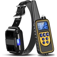 Collier Anti Aboiement - Marque - Modèle - Rechargeable - 800m - 99 Niveaux Réglables