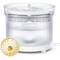 Fontaine A Eau Chat, Ultra Silencieuse Et Sans Bpa Fontaine À Eau Pour Chat Avec Pompe Sans Fil Et Base Amovible, Facile À Nettoyer, 2l