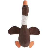 Drôle Chien Squeaky Goose Durable Jouets À Mâcher Chien Chat Jouer Jouets Interactifs Animaux Fournitures(Café)