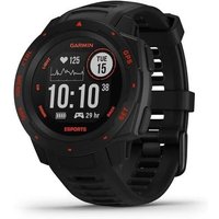 Garmin Instinct Esports Edition Montre Connectée Avec Apps Esports Et Streaming Cardio Et Stress Pendant Les Live,Black & Red,Taille Unique,Noir Et