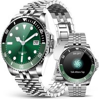 Ai Montre Intelligente Amoled Pour Homme,1,19"",Avec Appels Bluetooth,107 Modes Sportifs,Montre De Fitness Avec Fréquence Cardiaque,Moniteur De