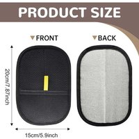 Gant Epilation Animaux,Lot De 2 Gants De Toilettage Double Face Pour Animal Domestique,Gants D'épilation Statique, S Pour Le Lavage,Le Démêlage Et Le