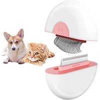 2 In 1 Grooming Brush For Dogs And Cats,Portable Cleaning And Massage Comb For Dirt,Shedding