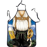 Tablier de Cuisine,Tablier Créatif BBQ Cuisine pour La Maison, Le Restaurant, Le Jardin, Le Barbecue, Homme ou Petit-ami/Petite-ami Party (A)