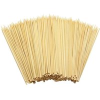 Lot de 400 Brochette Barbecue Pic Brochette Bois 15 CM Brochettes en Bois en Bambou pour Barbecue Piques Bois Bâtonnets de Fruits pour BBQ Apéritif