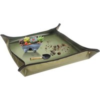 Tapis De Rempotage Imperméable Pour Plantes Grasses-Vert Foncé
