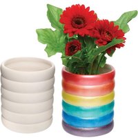 Ax722 Jardinière En Céramique Arc-En-Ciel-Boîte De 2