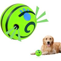 Dog Toy Ball,Interactive Dog Toy,Wag Giggle Ball A Fun Laugh Natural Rubber Sturdy When Rolled Or Shaked,11cm