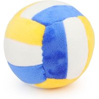 Plush Squeaky Toy For Puppies Small Dogs Interactive Training Teething Volleyball