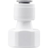 1 Pièces Raccords de Filtre à Eau,1/2"" Femelle à 5/16"" Push in Quick Connector,pour Réfrigérateur,Systèmes D'Osmose Inverse