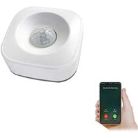 Smarthai Détecteur de mouvement sans fil WiFi Smart Home PIR Détecteur de mouvement Compatible avec l'application TUYA/Smart Life