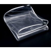Bâches,Bâche Transparente,Bâche En Pvc Imperméable,Bâche Robuste,0,35 Mm,Résistant À La Déchirure,Bâche Serre De Jardin Avec ?illet,1x0.5m/3.3x1.6ft