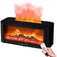 Diffuseur De Cheminée,Diffuseur De Flamme 7 Couleurs Pour La Maison Avec Minuterie,250 Ml,Sans Eau,Arrêt Automatique,Diffuseur Électrique D'Huiles