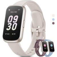 Montre Connectée Femme Homme Petit, 1,47'' Bracelet Connecté avec Fréquence Cardiaque, SpO2, Suivi Sommeil, Montre Podometre, Etanche 3ATM Smartwatch