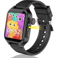 Montre Connectée Enfant 32 Jeux, Montre Enfant Garcon Fille HD Caméra Musique Vidéo Podomètre Livre Audio Réveil, Montre Intelligente EnfantCadeaux