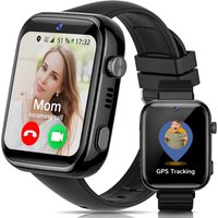 4G Montre Connectée Enfants, Montre Telephone Enfant Écran HD de 1,83 Pouces, Appels, Appels Vidéo, Chat Vocal, Whatsapp, Wi-FI, GPS, SOS, Étanche