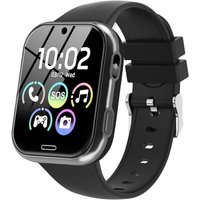 Montre Connectée Enfant - Smartwatch Téléphone pour Fille Garçon avec Appel SOS, Réveil, Jeux, Montre Intelligente Enfants de 4 à 12 Ans Cadeau avec