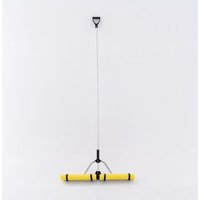 COSTWAY Râteau de Jardin en Aluminium Pliable 36 Dents-Largeur 92 cm-2 Flotteurs en Mousse,6 Sangles de Fixation-Manche Réglable