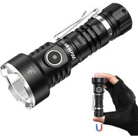 Ts12 Mini Lampe De Poche À Led 1350 Lumens Portée 473 M,Étanche Étanche Ipx8 Torche Rechargeable Pour Le Camping,L'Outdoor Et Les Urgences