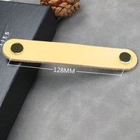 10pcs - Mbs0010-12 - Commode En Cuir Pour Garde-Robe, Planche Chi, Poignées De Porte Et Boutons D'armoire De Cuisine, Meubles, Quincaillerie Foy