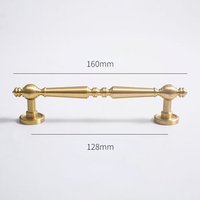 C-5208-128 Mm - Divers Styles De Meubles En Laiton Massif Pour Armoires Et Égouts De Proximité, Armoire, Commode, Planche À Chi, Chambre À Coucher,