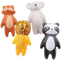 Fox Lion Koala Panda - Krasnofox Cartoon Foy Pour Armoires Et Égouts De Proximité, Boutons De Souris D'animaux En Céramique, Poignée De Valise De