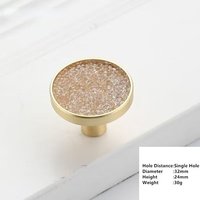 Diamant Orange - Lèvent Circulaires De Meubles À Trou Unique En Alliage De Zinc, Crochet Pour Armoire, Garde-Robe, Chambre À Coucher