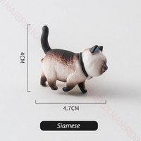 Chat 7 - Lèvent D'armoire En Forme D'animal De Dessin Animé, Quincaillerie Foy Melknob, Céramique Colorée, Meubles Pour Enfants