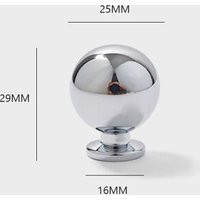 900nl-Knob-25 Mm - Meubles En Laiton Massif Dnomium Lumineux, Luxe Abordable, Armoire En T, Commode De Barre En T, Quincaillerie Melpulls, Mode