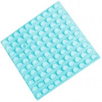 100pcs Bleu - Pare-Chocs En Silicone Auto-Adhésif En Caoutchouc, 100 Pièces, Tampons De Pieds Clairs Pour Tiroirs Et Armoires, Butoir De Porte Pour