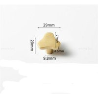 A3 - Poignée De Meuble En Laiton Massif Pour Chambre D'enfant, Boutons De Porte, Freins, Forme D'ours, Foy Pour Armoire, Cuisine, Planche Chi