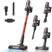 Aspirateur Balai Sans Fil, 48Kpa/70Mins Aspirateur Balai Sans Fil Puissant Avec Led Écran Tactile/Brosse Anti-Emmêlement/Chargement Mural, Vacuum