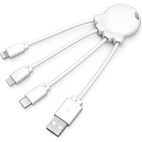 Octopus - Câble Multi Usb 4 En 1 En Forme De Pieuvre