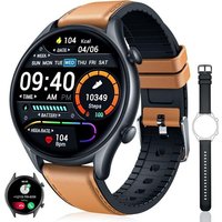 Montre Connectée Homme Avec Appels Bluetooth: Smartwatch Avec Assistant Vocal Et Lecteur De Musique Podomètre Fréquence Cardiaque Oxymetre Sommeil 19
