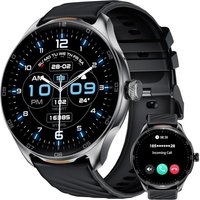 Montre Connectée Homme Femme,1.39""Hd Smartwatch Avec Appel Bluetooth,Montre Sport Avec 100+Sportifs,Surveillance Cardio/Spo¿/Sommeil/Podomètre,Ip68