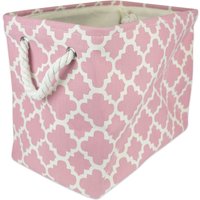 Home Essentials Polyester, Mauve Lattice, Small