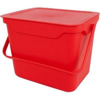 Easy Eco Bac À Compost De Cuisine Rouge 5 L