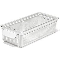 Long Bin Good Grips Produce Saver, 37,6 X 15 X 9,1 Cm, Blanc