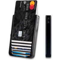 Cadre En Aluminium Klik Add-On,Noir ,Bis 12 Karten,Minimaliste