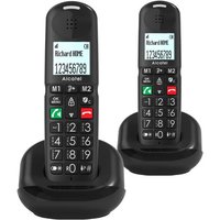 Xl685 Duo - Téléphone Fixe Sans Fil Dect Senior Format Xl