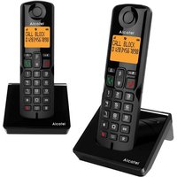 S280 Duo Noir, Telephone Sans Fil Duo, Mains Libres, Repertoire 50 Noms Et Numeros Fonction Blocage Des Appels Indésirables,