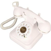 Téléphone Fixe Rétro Vintage À L'Ancienne Avec Gros Bouton - Antique Pour Bureau De Décoration Intérieure