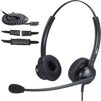 Casque Téléphonique Core Rj9 Avec Microphone Antibruit Pour Téléphone Fixe, Compatible Avec Cisco Cp-7821 7841 7941 7945 7925 7962 7965G 8811 8845