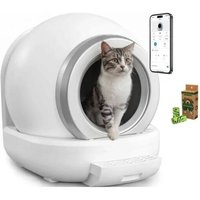 Kitty - Litière Autonettoyante Pour Chats 65 L Démontable Et Lavable - Connectivité App- 57 X 50 X 53 Cm