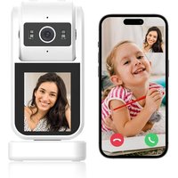 Home Security Camera,2K WiFi Audio Surveillance Camera,Two-Way One-Touch Calls,355° Home Security Camera for Elderly/Children/Pets