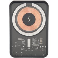 Banque D'alimentation Sans Fil,Chargeur Transparent Portable Magnétique 10000 Mah Pour Casques Bluetooth Pour Téléphones Mobiles,Charge Rapide Pd 20