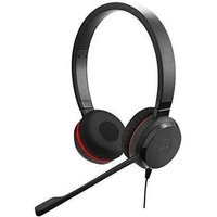 Jabra EVOLVE 30 II MS Duo USB, Micro Antibruit, Connexion USB, Connexion USB avec Fonction "Muet" et Contrôle de Volume sur Cordon a