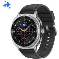 Samsung Galaxy Watch 8 Classic 1.3" AMOLED 46 mm Numérique 438 x 438 Écran tactile Argent Wifi GPS (satellite)